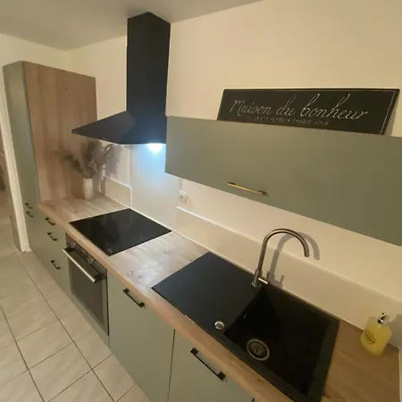 Appartement Tout Equipe 2 Chambres + Jardin Saix  Exterior photo